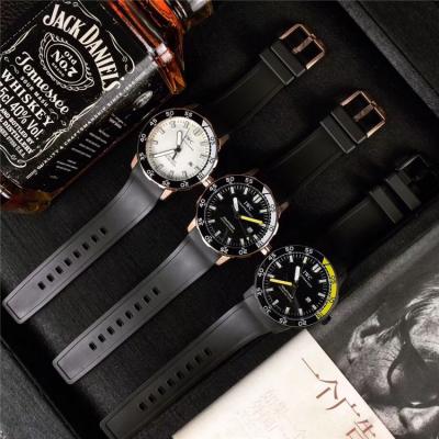 Replica Aquatimer Family A2813 Automatic Movement Mens Watch Black Dial Rubber Strap E52