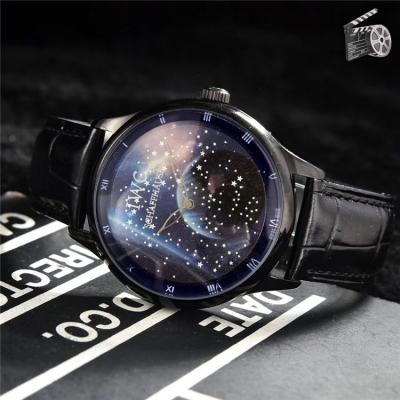 Replica Portugieser Japan Miyota 8215 Automatic Mens Watch Starry Sky Dial Leather Strap E53