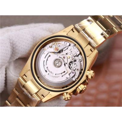 Daytona 116508 SA4130 Automatic Chronograph Mens Watch Best Edition NOOB V3 YG Champagne Dial 904L SS Bracelet CHS