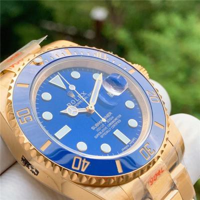 NOOB V2 SA3135 Automatic Mens Watch 18K YG Blue Dial 904L Steel Case Oyster Bracelet Best Version