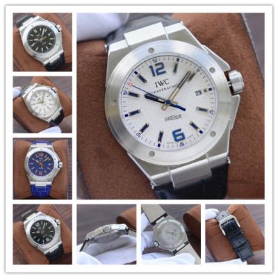 Replica Ingenieur Family A21j Automatic Movement Mens Watch White Dial Leather Strap E179