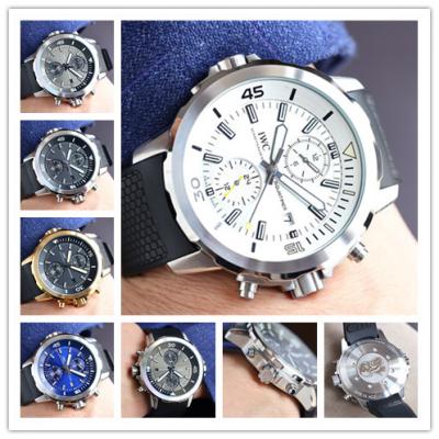 Replica Aquatimer Family A4813 Automatic Movement Mens Watch White Dial Rubber Strap B E203