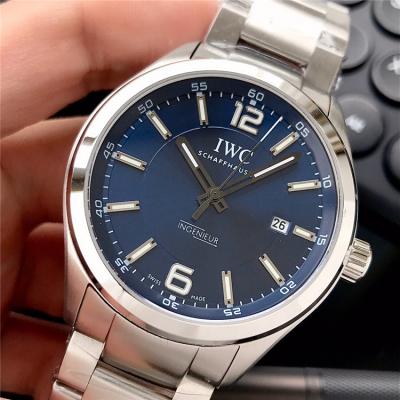 Replica Ingenieur Family Japan Miyota 8215 Automatic Movement Mens Watch Blue Dial Oyster Bracelet SS G03