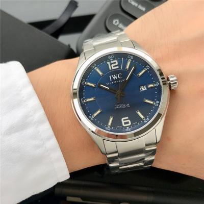 Replica Ingenieur Family Japan Miyota 8215 Automatic Movement Mens Watch Blue Dial Oyster Bracelet SS G03