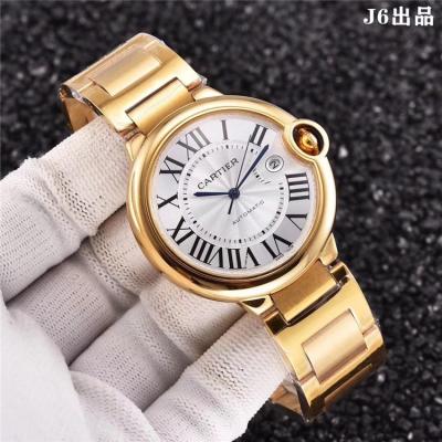 Replica Ballon Bleu Japan Miyota 8215 Automatic Movement Mens Watch White Dial Oyster Bracelet SS E21