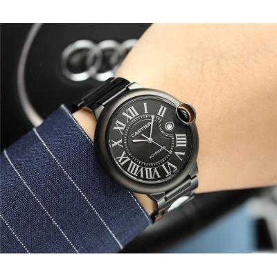 Replica Ballon Bleu Japan Miyota 8215 Automatic Movement Mens Watch Black Dial Stainless Steel E25