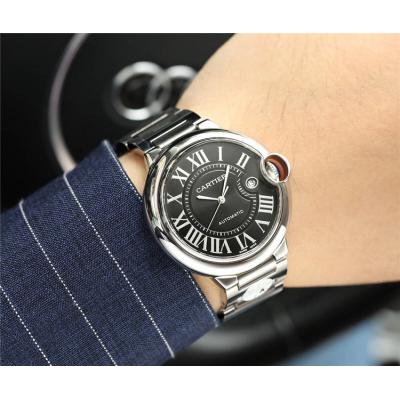 Replica Ballon Bleu Japan Miyota 8215 Automatic Movement Mens Watch Black Dial Stainless Steel E25