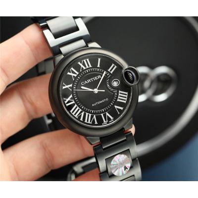 Replica Ballon Bleu Japan Miyota 8215 Automatic Movement Mens Watch Black Dial Stainless Steel E25