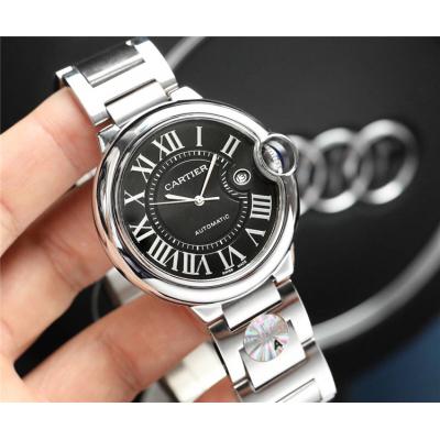 Replica Ballon Bleu Japan Miyota 8215 Automatic Movement Mens Watch Black Dial Stainless Steel E25