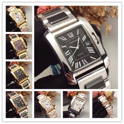 Replica Tank Swiss Quartz Movement Womens Watch Bl...