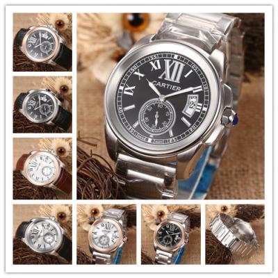 Replica Calibre Japan Quartz Movement Mens Watch B...