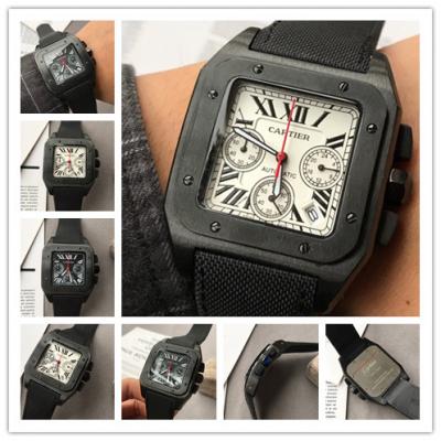 Replica Santos Swiss Quartz Movement Mens Watch Wh...