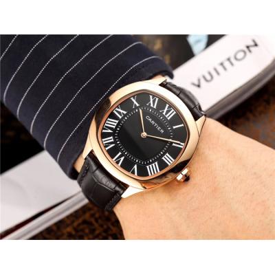 Replica Drive  A21j Automatic Movement Mens Watch White Dial Leather Strap A E85