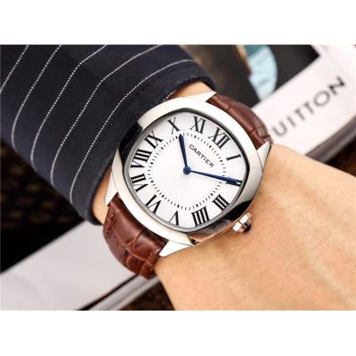 Replica Drive  A21j Automatic Movement Mens Watch White Dial Leather Strap A E85