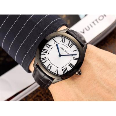 Replica Drive  A21j Automatic Movement Mens Watch White Dial Leather Strap A E85