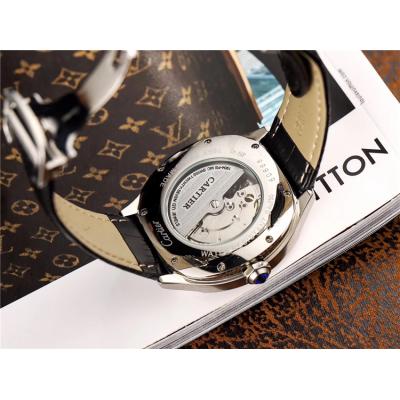 Replica Drive  A21j Automatic Movement Mens Watch White Dial Leather Strap A E85