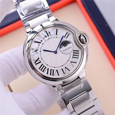 Replica Ballon Bleu A21j Automatic Movement Mens Watch White Dial Stainless Steel A E88