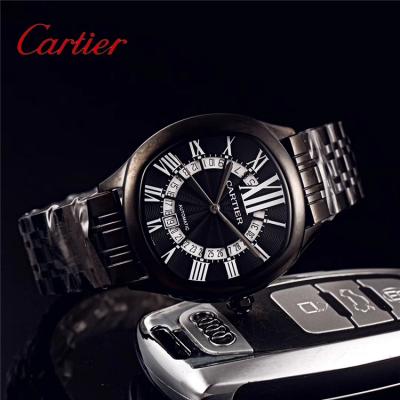 Replica Drive  A21j Automatic Movement Mens Watch Black Dial Jubilee Bracelet Rose Gold B E105