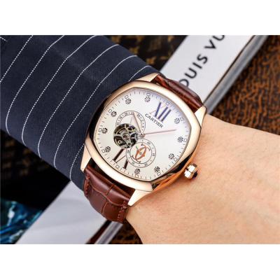 Replica Drive A21j Automatic Movement Mens Watch Tourbillon Dial Stainless Steel E110