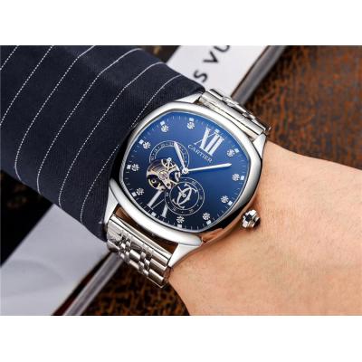 Replica Drive A21j Automatic Movement Mens Watch Tourbillon Dial Stainless Steel E110