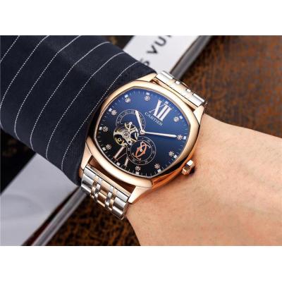 Replica Drive A21j Automatic Movement Mens Watch Tourbillon Dial Stainless Steel E110