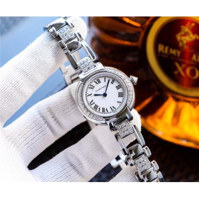 Replica Rotonde Swiss Quartz Movement Womens Watch MOP Dial Stainless Steel E120