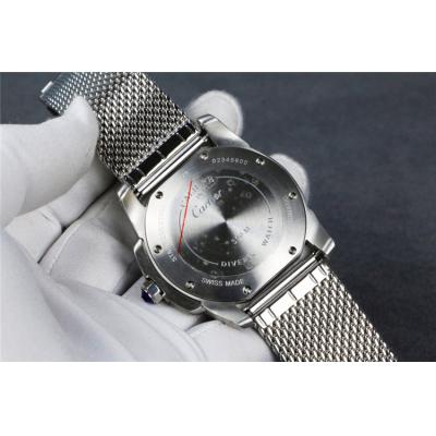 Replica Calibre A21j Automatic Movement Mens Watch Blue Dial Stainless Steel E122