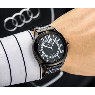 Replica Drive A21j Automatic Movement Mens Watch Black Dial Leather Strap E126