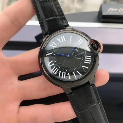 Replica Ballon Bleu A21j Automatic Movement Mens Watch Black Dial PVD Steel E127