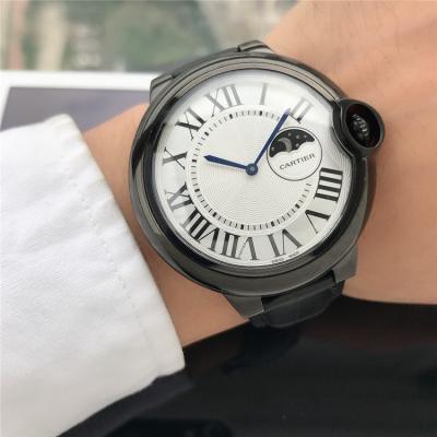 Replica Ballon Bleu A21j Automatic Movement Mens Watch Black Dial PVD Steel E127