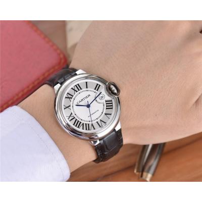 Replica Ballon Bleu A21j Automatic Movement Womens Watch Silver Dial Rose Gold E138