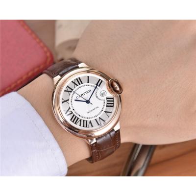 Replica Ballon Bleu A21j Automatic Movement Womens Watch Silver Dial Rose Gold E138