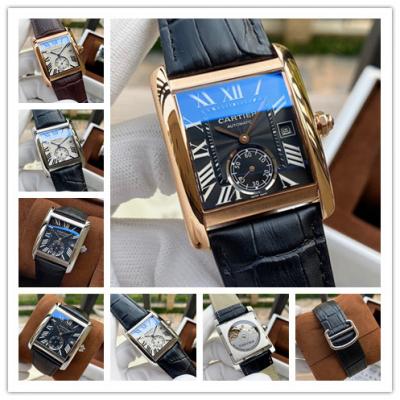 Replica Tank A21j Automatic Movement Mens Watch Bl...