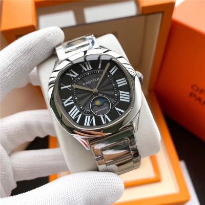 Replica Drive A21j Automatic Movement Mens Watch Black Dial Stainless Steel B E186