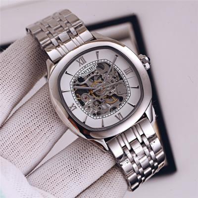 Replica Drive A21j Automatic Movement Mens Watch Skeleton Dial Stainless Steel A E192