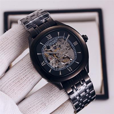 Replica Drive A21j Automatic Movement Mens Watch Skeleton Dial Stainless Steel A E192