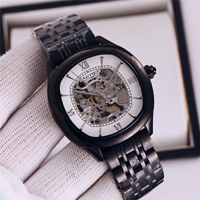 Replica Drive A21j Automatic Movement Mens Watch Skeleton Dial Stainless Steel A E192