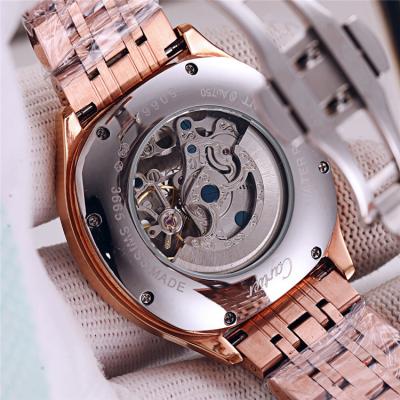 Replica Drive A21j Automatic Movement Mens Watch Skeleton Dial Stainless Steel A E192