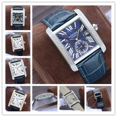 Replica Tank A21j Automatic Movement Mens Watch Bl...