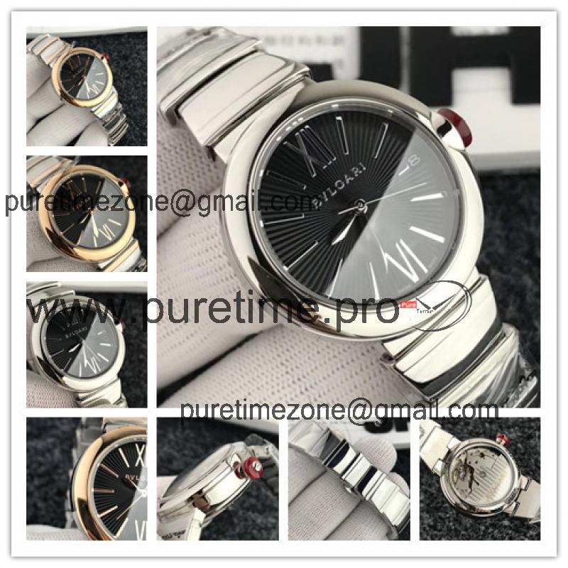 Replica Lvcea Japan Miyota 8215 Automatic Movement Womens Watch Black Dial Stainless Steel E17