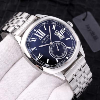 Replica Drive A21j Automatic Movement Mens Watch White Dial Leather Strap G08