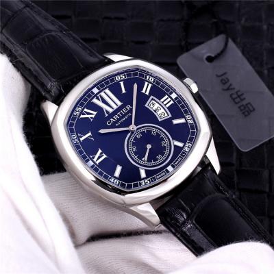 Replica Drive A21j Automatic Movement Mens Watch White Dial Leather Strap G08