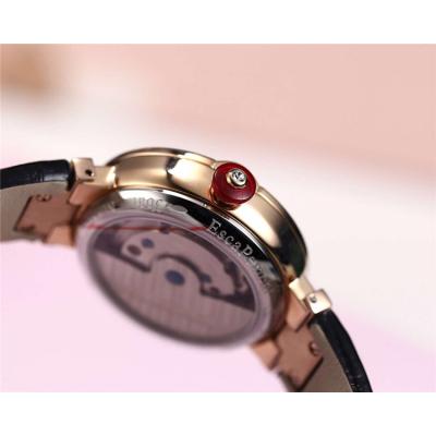 Replica Lvcea A21J Automatic Movement Womens Watch MOP Tourbillon Dial Rose Gold B E04