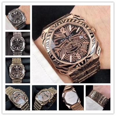 Replica Octo Japan Quartz Movement Mens Watch Graf...