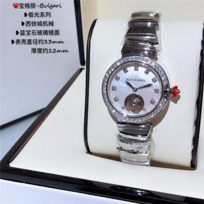 Replica Lvcea A21 j Automatic Movement Womens Watch MOP Dial Stainless Steel E16