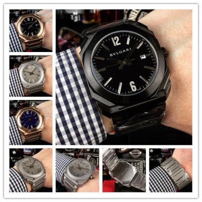 Replica Octo Japan Quartz Movement Mens Watch Blac...