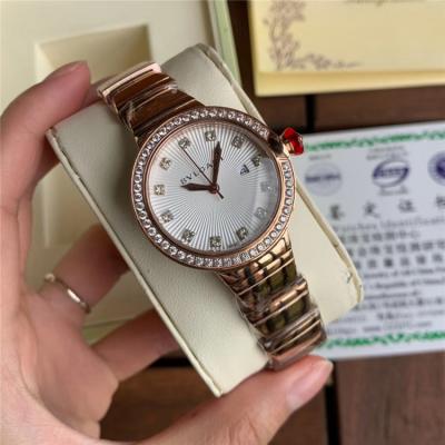 Replica Lvcea Swiss Quartz Movement Womens Watch White Dial Diamonds Case Rose Gold A E30