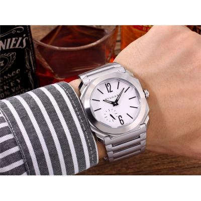 Replica Octo A21j Automatic Movement Mens Watch White Dial Stainless Steel A G09