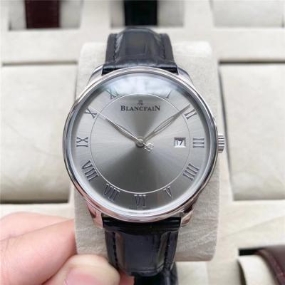 Replica Villeret Japan Miyota 8215 Automatic Movement Mens Watch White Dial Leather Strap A E03