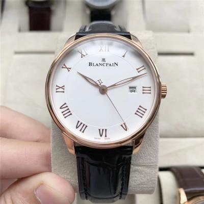 Replica Villeret Japan Miyota 8215 Automatic Movement Mens Watch White Dial Leather Strap A E03